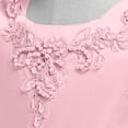 thumbnail image 5 of CPNG Girls' Elegant Sleeveless Lace & Tulle Flower Girl Dress with Embellished Bodice & Ruffled Skirt – Perfect for Weddings, Birthday Parties, and Special Occasions, 5 of 9