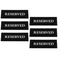 thumbnail image 2 of KAKOWELY 6pcs Reserved Signs Reserved Seating Signs Wedding Party Restaurant Reserved Signs,5.91X"X1.97"X1.57", 2 of 4
