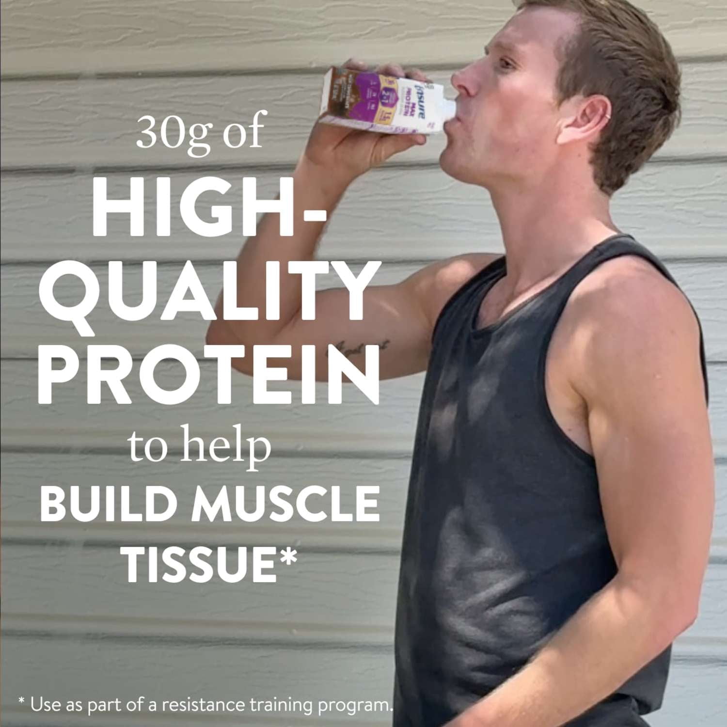 Ensure Max Protein Shake, 2-in-1 Muscle Support, 30g Protein, Milk Chocolate, 11 fl oz, 4 Pack
