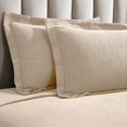 thumbnail image 2 of Superior Zenith Cotton Matelasse Bedspread Set, Full, Beige, 2 of 7