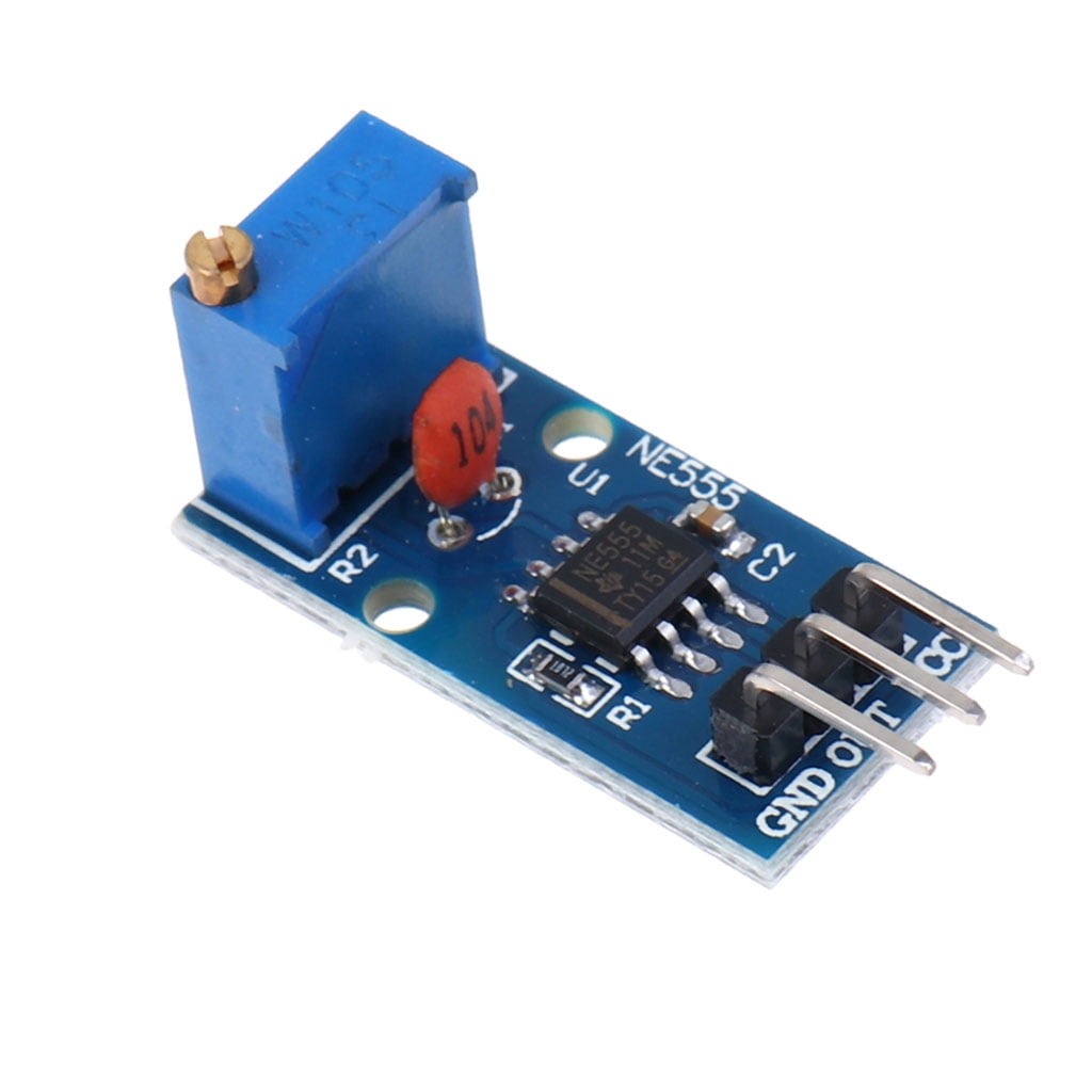 Durable NE555 Frequency Adjustable Pulse Generator Module Generate a