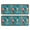 Dogs With Pioneer, variant on Kitchen Rugs Sets Of 2,Dogs with Pioneer Flower Anti Fatigue Kitchen Mat Rugs Non Slip Washable,Decorative Kitchen Floor Mats for Kitchen,Sink,Laundry,17"x47" 17"x47"