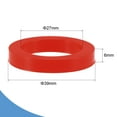 thumbnail image 2 of Uxcell 1" DN25 Silicone Rubber Flat Washer Quick Connector Gasket Red, 2 of 5