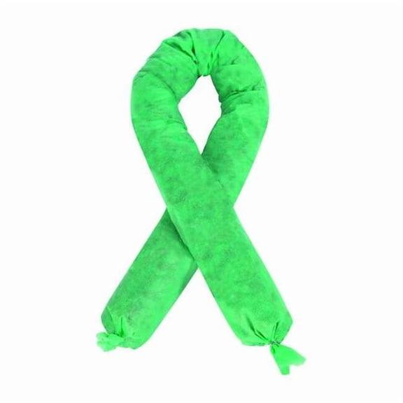 Condor Absorbent Sock,Green,4 gal.,PK4 35ZR56