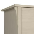 thumbnail image 4 of Bush Furniture Salinas Tall Storage Cabinet with Doors, Antique White, 4 of 5