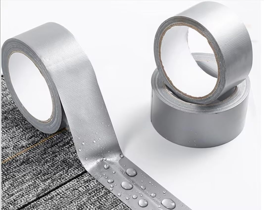 XD4-Grey Duct Tape Heavy Duty, Tear by Hand with No Residue Strong Adhesive Duct Tape, Waterproof Strong Industrial Max for General-Purpose Use, Home Repairing, DIY Work, Auto Repair*04