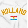 thumbnail image 2 of Dutch Flag Holland Soccer Fan Pride Men's Graphic T Shirt Tees Brisco Brands S, 2 of 4