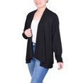 thumbnail image 2 of Petite Long Sleeve Swing Cardigan, 2 of 3