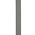 thumbnail image 6 of (3 pack) Offray Ribbon, Black 5/8 inch Micro check Woven Ribbon, 9 feet, 6 of 7