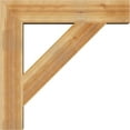 thumbnail image 3 of Ekena Millwork 6"W x 34"D x 34"H Traditional Block Rough Sawn Bracket, Western Red Cedar, 3 of 25