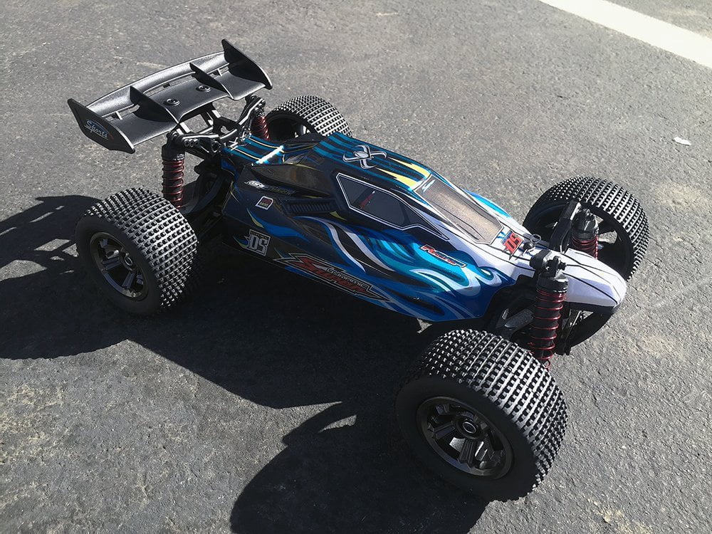 FMTStore 1/12 Scale Offroad High Speed Radio Remote Controlled Off-Road Buggy RC 2.4Ghz 2WD 20Mph+ Car Truck Buggy Crawler R/C (Color May Vary)