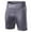 Grey, variant on kamemir Compression Pants Men's Compression Pants Athletic Leggings With Pocket(Grey,S)