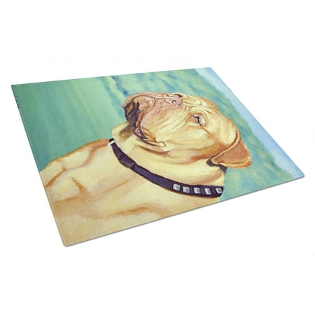 

Caroline s Treasures Dogue de Bordeaux Glass Cutting Board Large