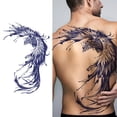 thumbnail image 3 of Tatuajes Marcador Corporal Pegatinas Tatuaje Patrón Terror Espalda Completa para Y Niñas, 3 of 9