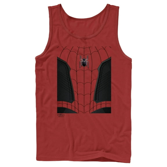 Men's Marvel Spider-Man: No Way Home New Suit Tank Top Red Medium