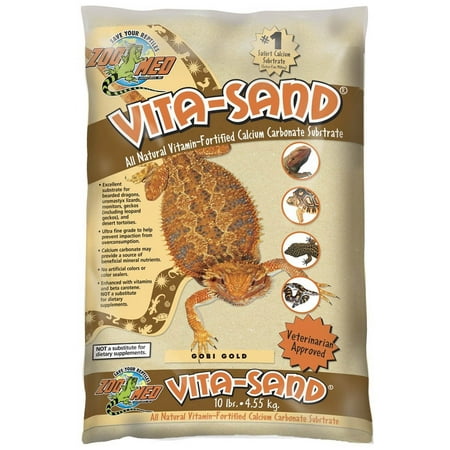Zoo Med Vita-Sand Substrate Gold 10lb