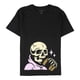 thumbnail image 1 of Camiseta gráfica de esqueleto Elevenparis para hombre negra L, 1 of 2