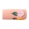 thumbnail image 3 of Xuniizn Bath Towel and Wash Cloths Set: 1* Cartoon Flower Bath Towel 70x140Cm, 100%Polyester, Highly Absorbent & Fade Resistant, 3 of 7