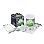 4M: Glow Crystal Growing Kit - DIY Science, Make your Own Glow-In-The-Dark Mineral Specimen, Chemistry Set, Geology Experiment, STEM Project, Kids 10+