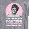 thumbnail image 3 of Golden Girls - Crying Is For Plain Women - Men's Short Sleeve Graphic T-Shirt, 3 of 5