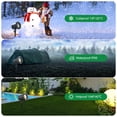 thumbnail image 2 of Christmas Laser RGB LED Projector Light Moving Outdoor Landscape Stage Xmas Lamp Decoration, 2 of 11