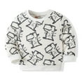 thumbnail image 5 of Godderr Kids Toddler Boys 2pcs Sweatshirt Sweatpants Outfit 1-7Y Baby Cartoon Dinosaur Sweatshirt Outfit Sweat Suits Clothing Sets Long Sleeve Sweatshirt Pants Set, 5 of 6