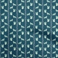 thumbnail image 1 of oneOone Cotton Cambric Teal Blue Fabric Animal Craft Projects Decor Fabric Printed By The Yard 42 Inch Wide, 1 of 5