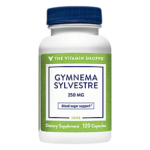 The Vitamin Shoppe Gymnema Sylvestre 250MG, Supports Glucose Metabolism, 'Destroyer of Sugar' (120 Capsules)