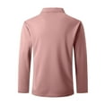 thumbnail image 4 of Mlzmgr Golf Shirts for Men 1/4 Button Mock Neck Long Sleeve Shirts for Men Business Casual Men's Tops S-3XL, 4 of 5