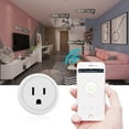 thumbnail image 2 of 4 Pcs Prise Intelligente, Mini Prise Wi‐Fi Compatible avec Alexa, Google Home et IFTTT, Aucun Concentrateur Requis, Télécommande pour Vos Appareils Ménagers, 2 of 5
