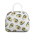 thumbnail image 2 of Lunch Bag Lunch Box for Women Reusable Insulated Lunch Bags,Water-Resistant Avocado Pattern Cooler Lunch Tote Bag, Large Capacity for Work Travel Picnic, 2 of 6