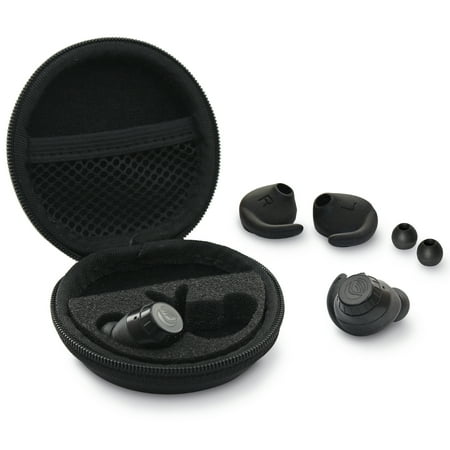 Lucid Audio - Lucid Hearing Hearbuds Hearing Amplifiers Pair -Universal Fit (Black) - BLACK
