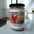 thumbnail image 4 of Ambered Tobacco Vegan Coconut Soy 12 oz/ 355 ml Candle Hand-poured, Eco-friendly, Clean Burning, Woodsy/ Clean Fruity Wood Wick, 4 of 5