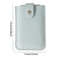 thumbnail image 2 of Estuche para tarjetas de visita con ranuras para múltiples tarjetas tarjetero extraíble apilable para hombres y mujeres, 2 of 8