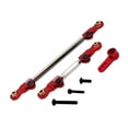 thumbnail image 3 of 2 piezas de barra de enlace de dirección, repuestos profesionales de alta resistencia con brazo servo rojo, 3 of 9
