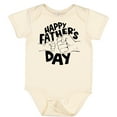 thumbnail image 3 of Inktastic Happy Father's Day Parent-child Fist Bump Boys or Girls Baby Bodysuit, 3 of 5