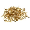 thumbnail image 1 of 200 Pieces Lots Mini Small Paper Fasteners Gold Plated Brads Round Metal Brads for Crafts Making DIY Embellishment, 1 of 7