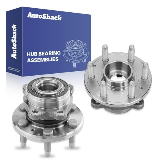 AutoShack Front Wheel Hub Bearing Assemblies with ABS| Replacement for 2015-2022 Chevrolet Colorado 2015-2022 GMC Canyon | 2-PC