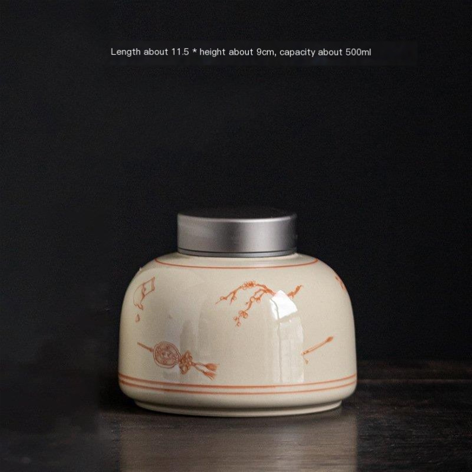 Funeral Ashes Jar Urn For Pet Ashes Holder Ceramic Keepsake Pal Ashes Urns Casket For Urn Seal Storage Can