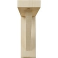 thumbnail image 2 of Ekena Millwork 2 1/2"W x 6 1/4"D x 7 1/2"H Traditional Shelf Bracket, Rubberwood (4-Pack), 2 of 4