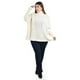 thumbnail image 4 of Sueter de cuello alto Roman Fashion /Tallas Extras, 4010 (Hueso) beige 40, 4 of 6