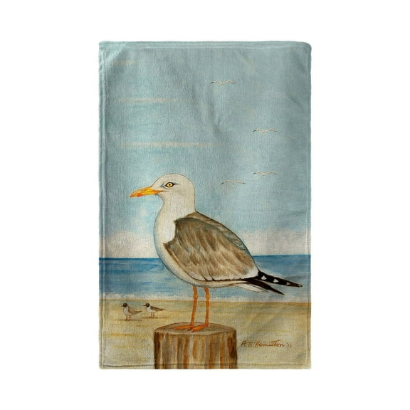 Betsy Drake Interiors Dick's Seagulls Beach Towel