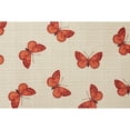 thumbnail image 6 of Mainstays Alexandra Square 5-Piece Patio Dining Set, Red Stripe with Butterflies, Seats 4, 6 of 10