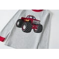 thumbnail image 5 of Popshion Boys Pajamas for Toddler Kids Clothes Set Monster Truck Sleepwear Long Sleeve 100% Cotton 2 Piece Kids Pjs 7T/6915, 5 of 6