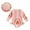Pink, variant on Bagilaanoe Toddler Baby Girl One-Piece Swimsuit Print Long Sleeve Zipper Rashguard Swimwear + Swimming Cap 6M 9M 12M 18M 24M 3T Kids Ruffle Bathing Suit