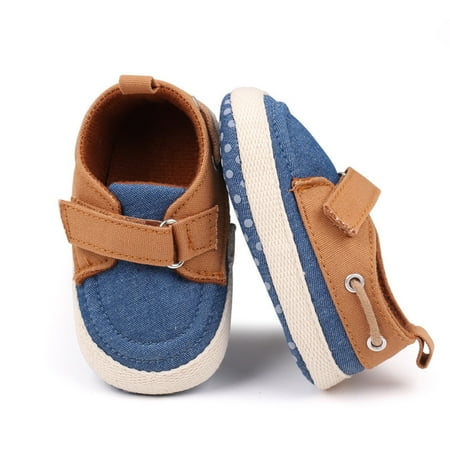 

Hipattires Baby Shoes for Girls Comfort First Walking Solid Sandals Fashion Brown Boys Shoes