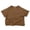 Brown, variant on Boys T Shirts Summer Thin Short-Sleeve Casual Round-neck Top for Small and Medium-sized Children Purple 3 Years