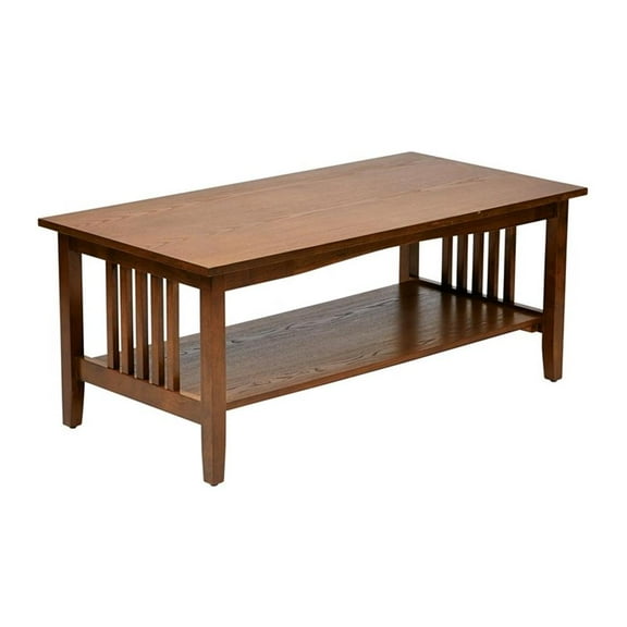 OSP Home Furnishings Sierra Coffee Table in Ash Finish