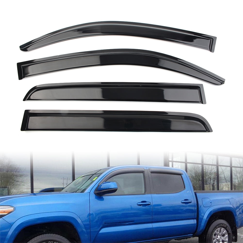 Automotive For 0516 Nissan Frontier Crew Double Cab Window Visors Rain