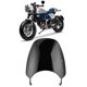 thumbnail image 2 of Parabrisas de la motocicleta, protección del parabrisas del deflector de viento de la motocicleta apta para Ducati Scrambler 2016-2019(Negro) Ecomeon no, 2 of 5
